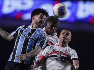 Grêmio x São Paulo: onde assistir e horário do jogo do Brasileirão