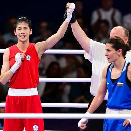 A taiwanesa Yu Ting Lin venceu a búlgara Svetlana Staneva por decisão unânime dos juízes no boxe feminino das Olimpíadas de Paris