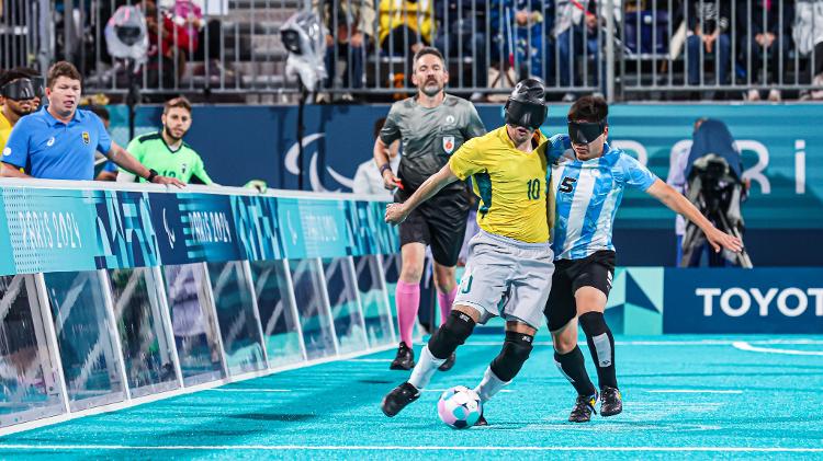 Brasil perde da Argentina nos pênaltis em Paris, e fica de fora da final do futebol de cegos pela 1ª vez na história