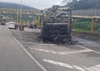 Mancha poupa motorista de ônibus incendiado em emboscada com morte - Divulgação/PRF