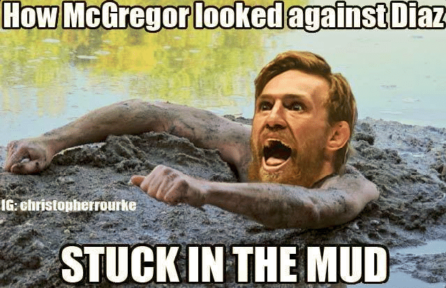 Derrota de McGregor para Diaz no UFC rende piadas na internet - Reprodução