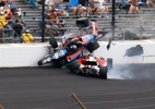 Acidente impressionante marca corrida da Indy Lights em Indianápolis