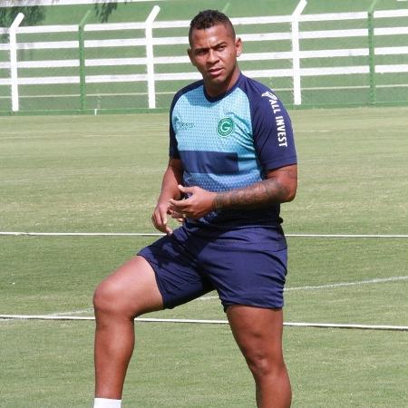 Walter, atacante do Goiás, durante treinamento - Divulgação/Goiás Esporte Clube