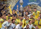 Brasil assume vice-liderança do ranking da Fifa após vencer a Copa América - CARL DE SOUZA/AFP