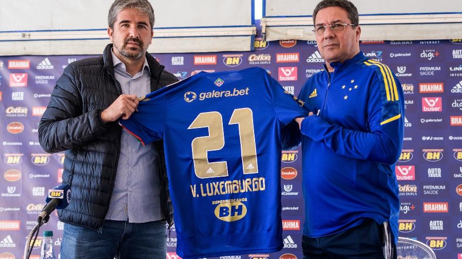 Luxemburgo volta ao Cruzeiro para sua terceira passagem no comando técnico da Raposa - Gustavo Aleixo/Cruzeiro