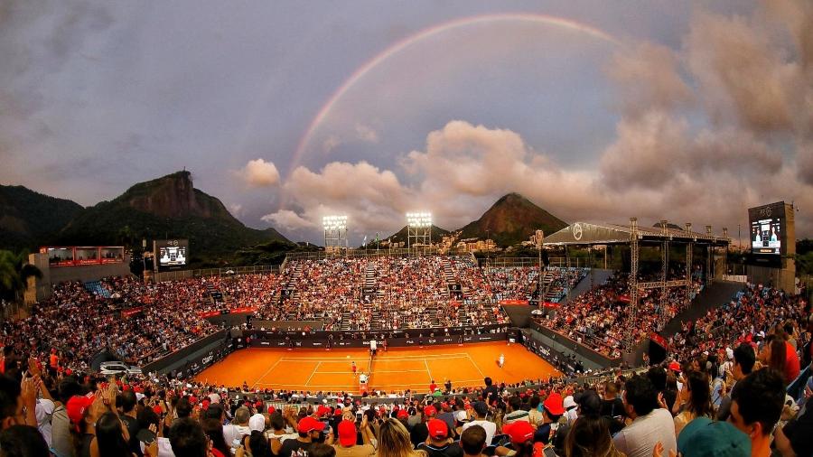 Quadra Central do Rio Open em 2022 - Fotojump