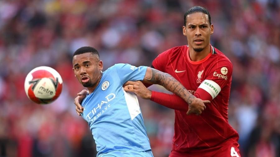 Tanto o Manchester City quanto o Liverpool, que brigam pelo título do Campeonato Inglês, entrarão em campo  - Michael Regan - The FA/The FA via Getty Images