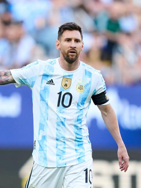 Lionel Messi irá disputar pela vez a 5ª Copa do Mundo, a primeira no fim do ano - Juan Manuel Serrano Arce/Getty Images