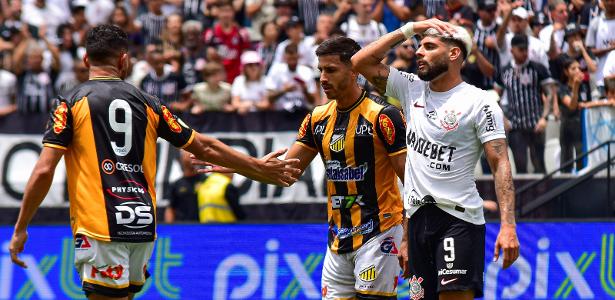 Corinthians afunda na tabela do Paulistão e risco de rebaixamento se intensifica.