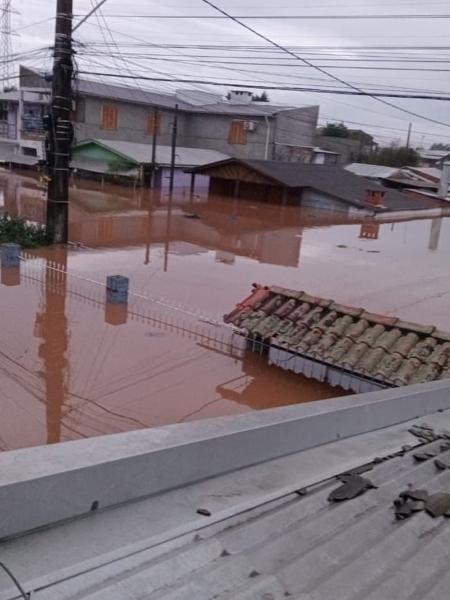 Rua onde fica a casa de Vitor Fagundes, judoca do GNU