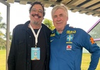 Encontrei um Ancelotti feliz por estar aqui e empolgado com seu trabalho