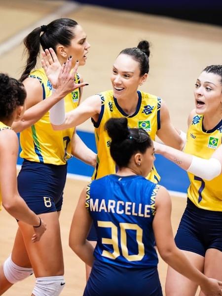 Brasil vence Japão e vai às quartas em segundo na Liga das Nações de Vôlei feminino Brasil vence Japão e vai às quartas em segundo na Liga das Nações de Vôlei feminino