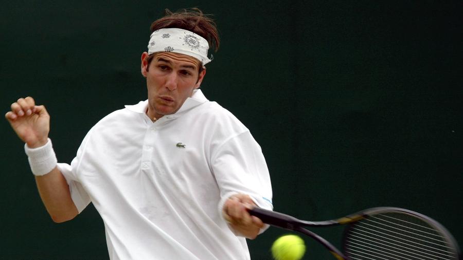 Ex-tenista francês Jérôme Golmard - SRDJAN SUKI/AFP