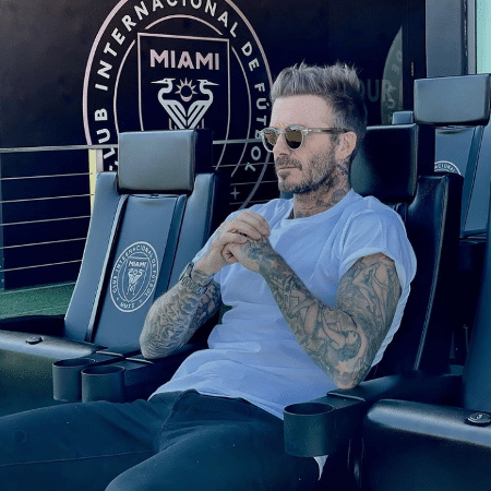 David Beckham é sócio do Inter Miami - Repodução