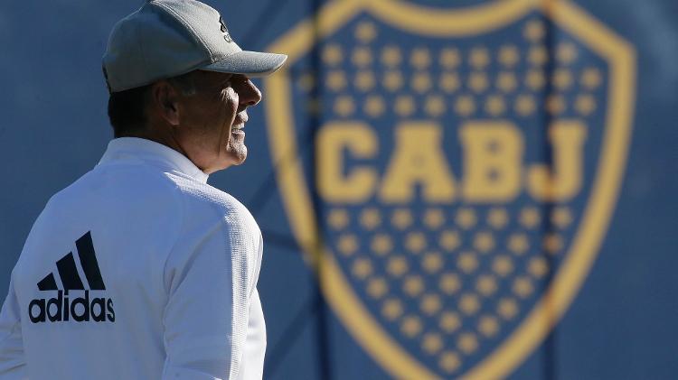 Miguel Ángel Russ, técnico do Boca Miguel Ángel Russ, técnico do Boca