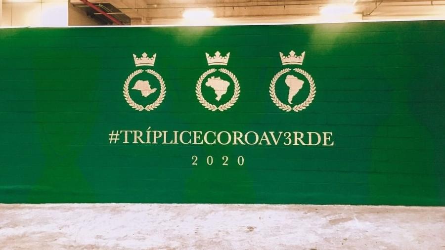 Palmeiras eterniza sua tríplice coroa de 2020 - Reprodução/Instagram