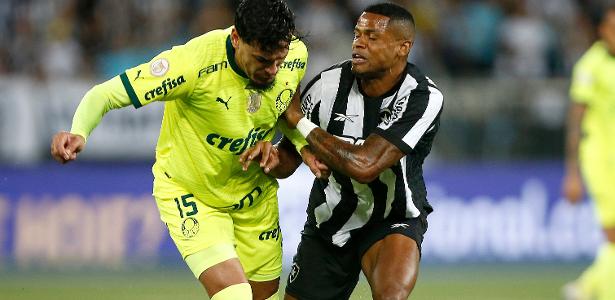 Botafogo mostra superioridade e alerta Palmeiras no Campeonato Brasileiro