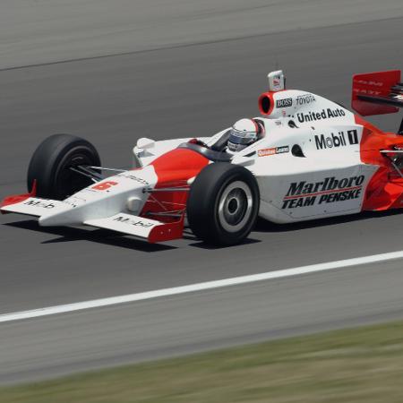 Gil de Ferran durante o Kansas Indy 300 em 2003