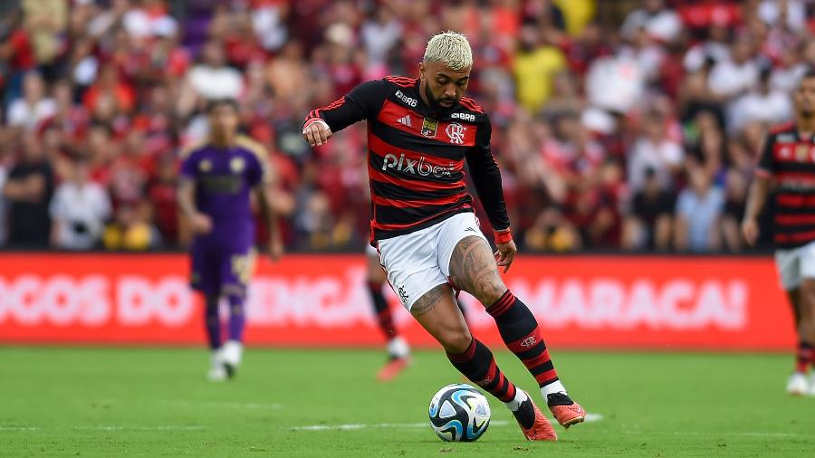 Gabigol deve iniciar como titular nesta quarta-feira (31)