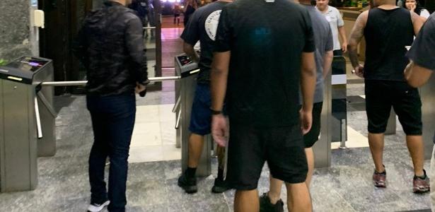 Reunião de Membros de Organizada do Corinthians com Augusto Melo no Parque São Jorge