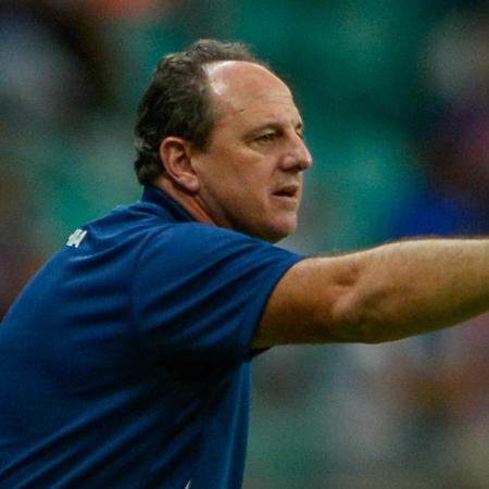 Rogério Ceni, técnico do Bahia, no jogo contra o São Paulo - Jhony Pinho/Agif