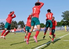 Filho de CR7 faz primeiros gols por Portugal e comemora igual ao pai; veja