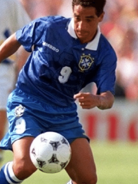 Zinho na Copa do Mundo de 1994 - Chris Cole/ALLSPORT
