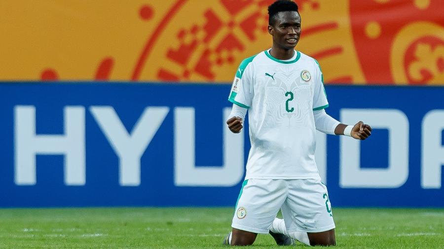 Moussa Ndiaye, de 18 anos, defendeu as seleções da base de Senegal antes de se transferir para o Barcelona B - TF-Images/Getty Images
