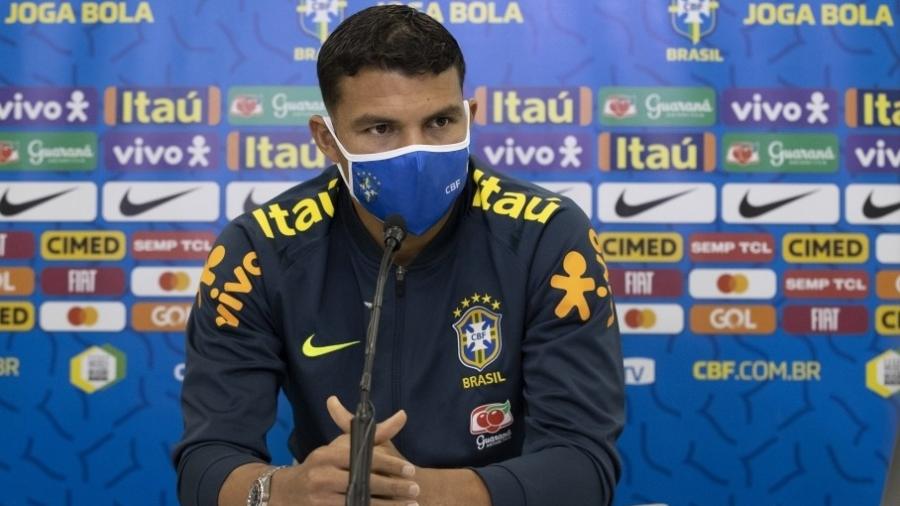 Thiago Silva é o zagueiro titular da seleção brasileira - Lucas Figueiredo/CBF