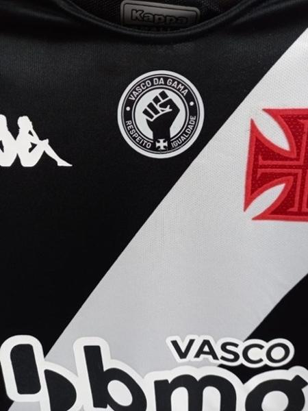 Camisa do Vasco terá símbolo contra o racismo na partida diante do Fortaleza em São Januário - Divulgação / Site oficial do Vasco