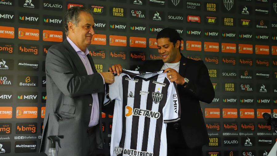 Sérgio Coelho, presidente atleticano, afirma que clube tem planos audaciosos e pretende ser o maior da América Latina - Pedro Souza/Atlético-MG