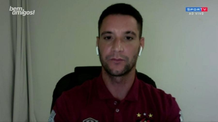 Thiago Neves diz jogadores já estavam desacreditados quando Rogério Ceni chegou ao Cruzeiro - Reprodução/SporTV