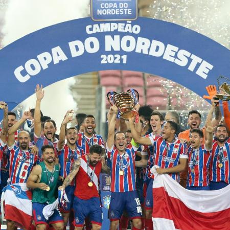 Bahia vence Ceará e é campeão da Copa do Nordeste 2021 - MARLON COSTA/FUTURA PRESS/FUTURA PRESS/ESTADÃO CONTEÚDO