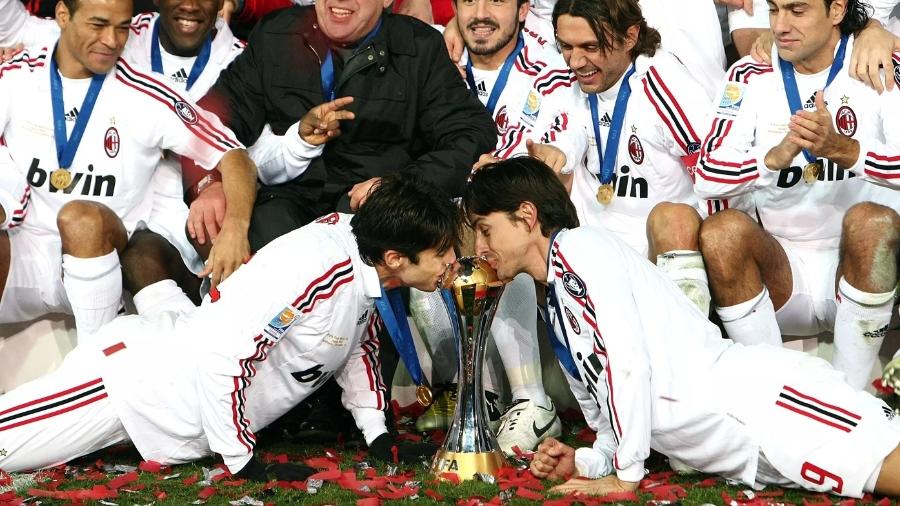 Milan comemora a conquista do Mundial de 2007 - Divulgação/Fifa