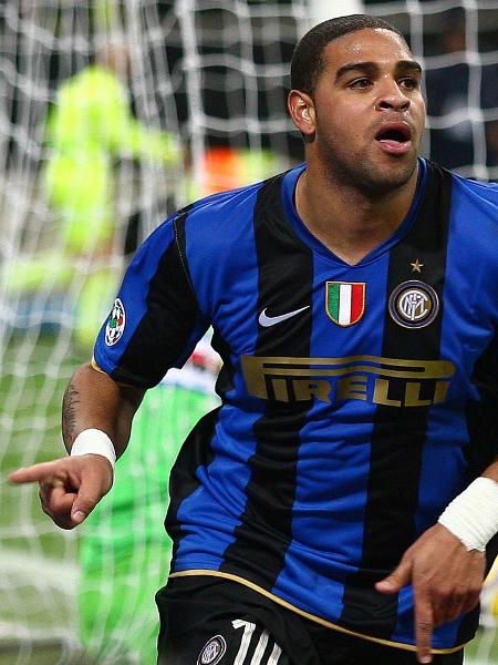 Adriano Imperador, que fez história na Inter de Milão na década de 2000, estará na cobertura da final da Champions na TNT - Luca Ghidoni/Getty Images