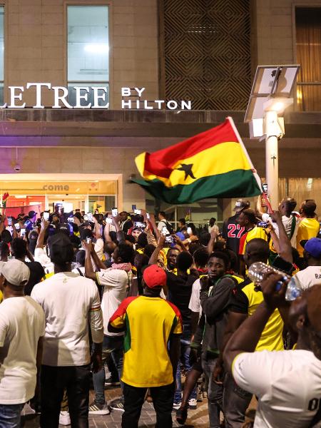 Hotel em que a seleção de Gana está hospedada no Qatar - Wu Zhizhao/VCG via Getty Images