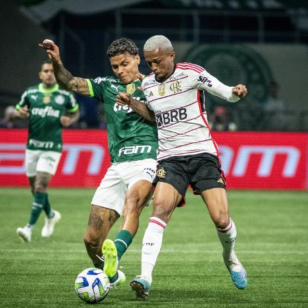 Palmeiras x Flamengo: jogo virou clássico mais quente do que regionais