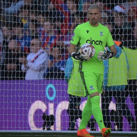 Vicente Guaita atuando pelo Crystal Palace