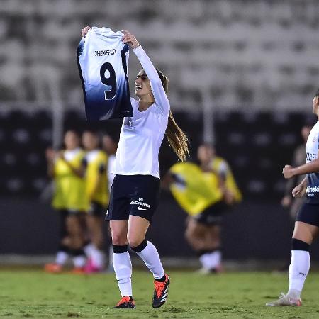 Jheniffer marcou o gol da vitória do Corinthians sobre o Palmeiras