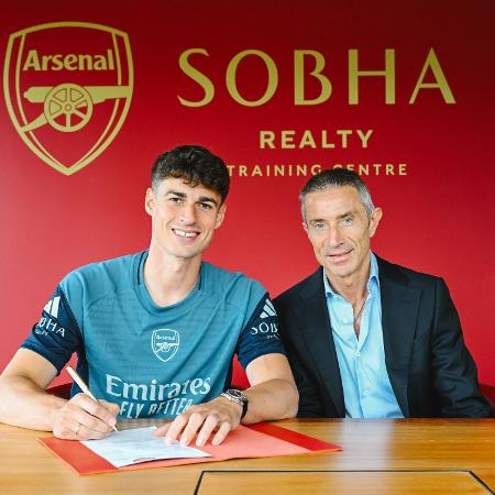 Kepa Arrizabalaga, do Arsenal Kepa Arrizabalaga, do Arsenal