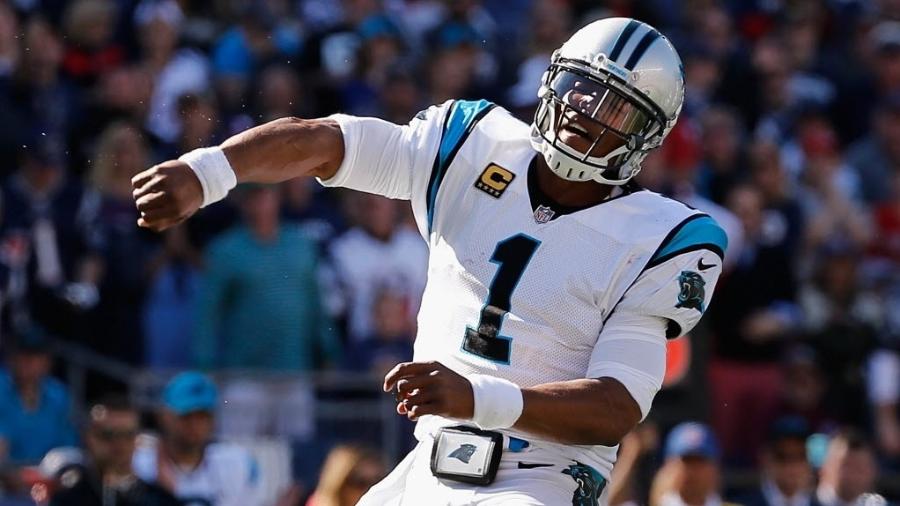Cam Newton, quarterback do Carolina Panthers - Jim Rogash/Getty Images/AFP