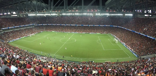 Torcida do Atlético-PR lotou a Arena da Baixada - Divulgação/Atlético-PR - Divulgação/Atlético-PR