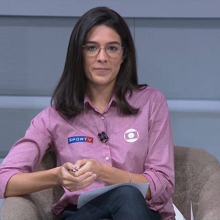 Renata Silveira foi contratada pelo Grupo Globo no fim de 2020 - Reprodução/SporTV