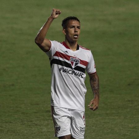 Igor Vinícius, em ação pelo São Paulo Igor Vinícius, em ação pelo São Paulo