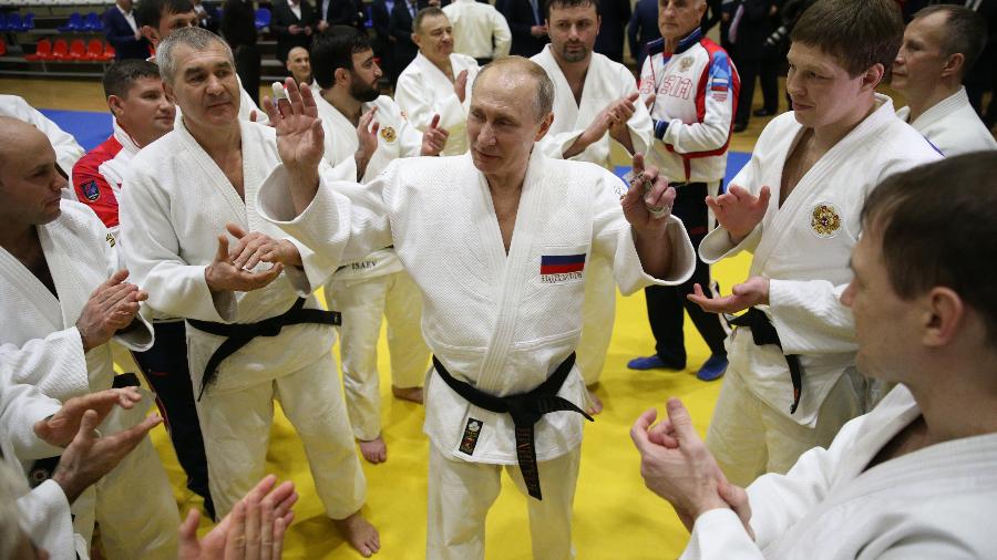 Vladimir Putin é faixa-preta no judô e "Presidente Honorário" da Federação Internacional da modalidade - Mikhail Svetlov/Getty
