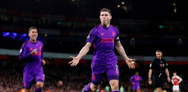 Milner comemora gol - MATTHEW CHILDS/Action Images via Reuters - MATTHEW CHILDS/Action Images via Reuters
