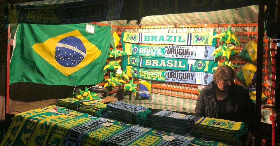 Brasil Uruguai venda Emirates Stadium