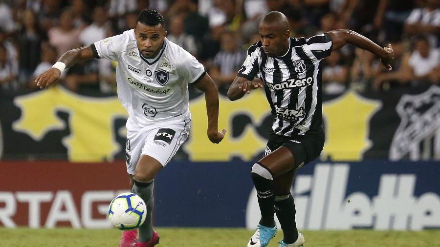 Alex Santana pode ser problema para a próxima partida do Botafogo - Vitor Silva/Botafogo