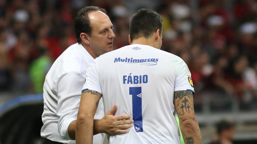 Fábio diz que relacionamento com Rogério Ceni prejudicou Cruzeiro