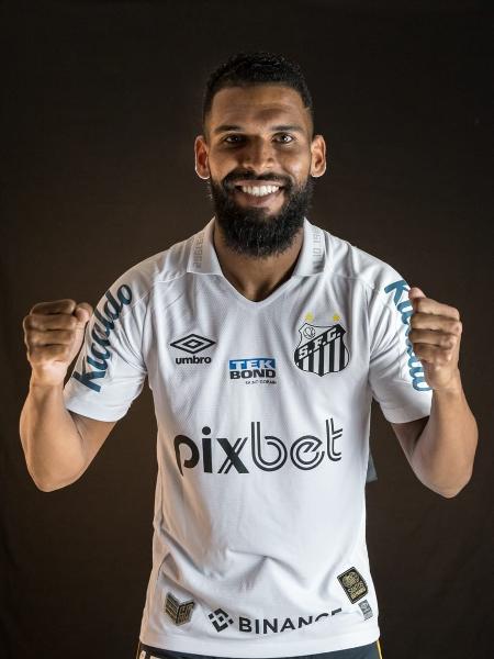 Willian Maranhão, novo reforço do Santos - Divulgação/Santos FC